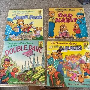 4 Berenstain Bears Books